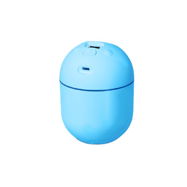 CAROOTU Portable Mini Humidifier Cute Creatives Shape Super Quiet Humidifier for Bedroom Home Office