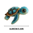 thumbnail image 3 of Coollooc Octopus Bead Embroidery Kit, DIY Animals Three-Dimensional Beadwork Craft Kit with Full-Color Instruction Sheet, Beginner-Friendly Sea Creature Beaded Embroidery Kits, for Craft Lover(A), 3 of 9