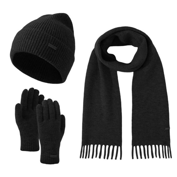 Womens Scarf Winter Scarf for Women Winter Knitted Scarf Hat for Soft Warm Blend With Touchscreen Fingertips Cold Weather