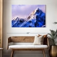 thumbnail image 3 of Elephant Stock Mt Everest Summit Wall Art - Horizontal Canvas Wall Art - Living Room Wall Decor - Nature Canvas - Blue And Purple Decor - 48" x 32", 3 of 8