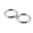thumbnail image 2 of Bolsa 2 anillos de gatillo circulares de metal de 2 cm, accesorios de bricolaje, aleación para Bolso (plata), 2 of 5