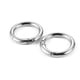 thumbnail image 2 of Bolsa 2 anillos de gatillo circulares de metal de 2 cm, accesorios de bricolaje, aleación para Bolso (plata), 2 of 6