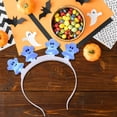 thumbnail image 7 of Vjnyvs 3 Pack LED Halloween Headbands Light Up Ghost Pumpkin Hair Hoop Party, 7 of 7