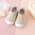thumbnail image 2 of Mepaouo Baby Sock Shoes Infant Non-Slip First Walker Breathable Rubber Sole Crib Sneakers for Toddler, 2 of 7