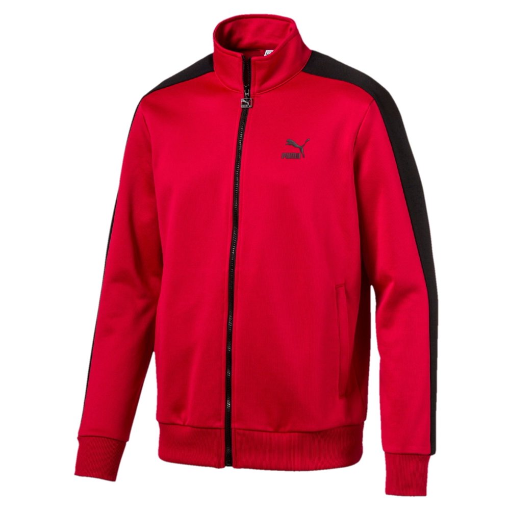 PUMA Puma Archive T7 Men's Track Jacket Red/Black 57331210 (Size M
