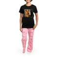 thumbnail image 4 of CafePress - 3 Irish Terrier Pajamas - Women's Short Sleeve Print T-Shirt and Pants Dark Cotton Pajama Set, 4 of 7