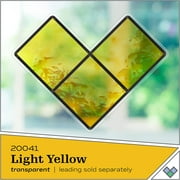 Plaid Gallery Glass Paint - Light Yellow, 2 oz