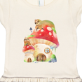 thumbnail image 3 of Inktastic Mushroom Cottage Gift Toddler Girl Dress, 3 of 4