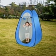 thumbnail image 2 of TopComfy 1-2 Person Pop-Up Privacy Tent with Zipper Door, Portable Toilet Shower Changing Room, Instant Setup Camping Shelter for Outdoor Activities, Blue, 2 of 6