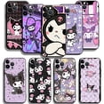 thumbnail image 2 of Cute Kuromi para iPhone 14 13 12 11 Pro X XR XS Max 8 Plus Mini funda de silicona xuanjing unisex, 2 of 2
