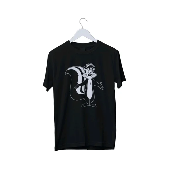 Reprint Rare Cute Character Pepé Le Pew Graphic T-Shirt Mens Unisex S M L XL 2 3 4 XL