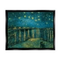 thumbnail image 5 of Stupell Industries Classic Starry Night Over the Rhone Van Gogh Painting Jet Black Framed Floating Canvas Wall Art, 16x20, by Vincent Van Gogh, 5 of 5