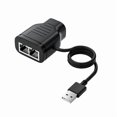 thumbnail image 1 of Adaptateur Réseau 2-en-1 Cent Mégabit Partage Réseau, 1 of 5