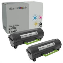 DI Toner Cartridge Replacement for Dell S2830dn 593-BBYO (Black, 2pk) Compatible with Dell Laser S2830dn