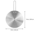thumbnail image 2 of WEUVEB Stainless Steel Induction Cooker Thermal Guide Plate Heat Diffuser for Kitchen Cookware, 2 of 8