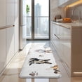 thumbnail image 4 of Cartoon Corgi Dog and Footprints Kitchen Rug Mat,Kitchen Runner Rugs Non Skid Washable,Decorative Kitchen Floor Mats for Kitchen,Sink,Laundry,17"x47.2", 4 of 7