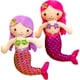 thumbnail image 1 of 2 muñecas de sirena de peluche, juguetes de sirena de dibujos animados para niñas pequeñas, 1 of 8