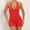 Red, variant on Women Bodysuit Summer Onesie Sexy Tight Plunge Bottoms Halter Body Suits Open Back Hollow Front Slimming Shapewear, Dark Blue, L