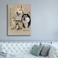 thumbnail image 5 of Epic Graffiti 'Siberian Husky' by Barbara Keith, Canvas Wall Art, 40"x54", 5 of 8