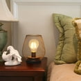 thumbnail image 5 of Set of 4 Battery Operated Lamp LED Table Lantern, Metal Cage Cordless Lamps with LED Bulb, 5 of 8