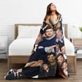 thumbnail image 6 of Blanket Patrick Dempsey Throw Flannel Blankets UltraSoft Micro Fleece Blanket Warm Cozy Plush Gift for Room Decoration Sofa,Office Bed car Camp Couch Beach, 6 of 9