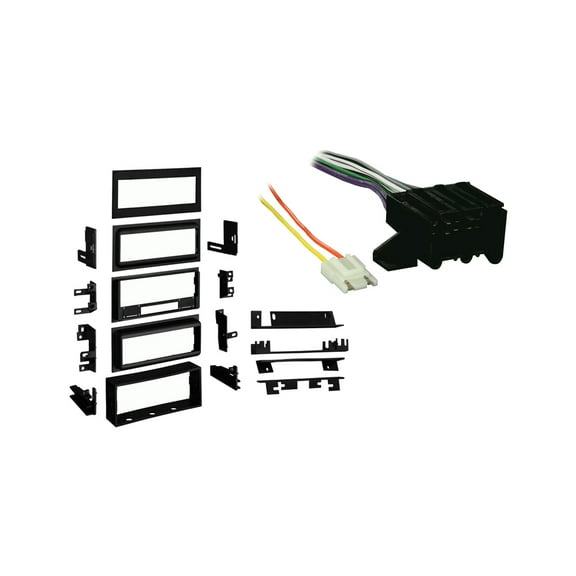 Fits Cadillac Eldorado 1983-1987 Single DIN Harness Radio Install Dash Kit