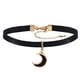 thumbnail image 1 of EeaseMX Gargantilla corta de luna negra con estilo femenino (1 pieza), 1 of 7