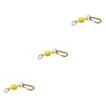 thumbnail image 1 of Yuarrent Broche de pesca Hebilla de bloqueo firme fuerte Accesorios de aparejos convenientes Deportes al aire libre Escalada Amarillo limón Type1 NO1, 1 of 6