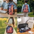 thumbnail image 2 of KUIFORTI American Flag Baseball Player Bookbag with Lunch Box Kid Backpack Set 4Pcs Boys School Bag Pencil Pouch for Elementary Primary Middle School Back to School Supplies, 2 of 7