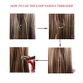 thumbnail image 6 of Micro Links Hair Extensions Tools Kit, 200 Pieces Silicone Lined Micro Rings Bead, Plier, Hair Pulling Hooks and Beads Device for Professional Hair Styling Tools Accessory (Beige), 6 of 7