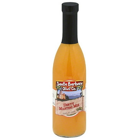 - (12 Bottles) Santa Barbara Olive Co. Dirty Martini Cocktail Mixer, 12.6 Fl Oz