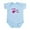 Sky Blue, variant on CafePress - Cousins Rock! Pink Guitar Infant Bodysuit - Baby Light Bodysuit, Size Newborn - 24 Months