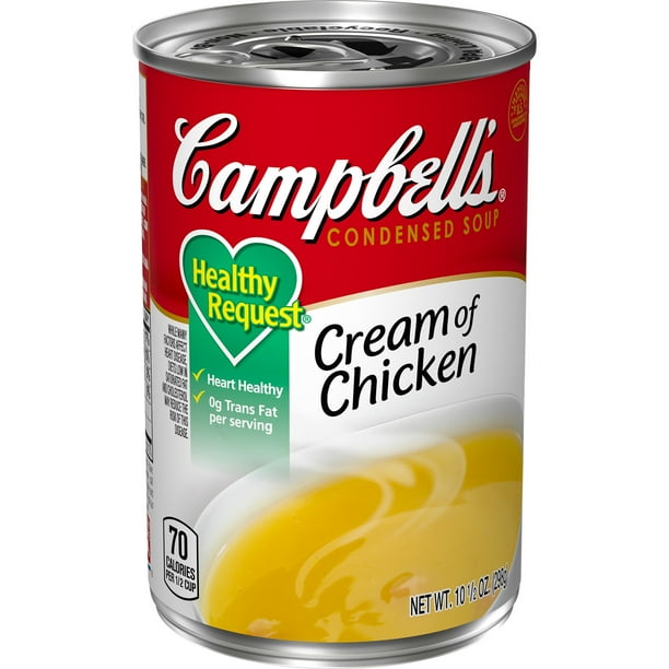 Campbell’s Condensed Healthy Request Cream of Chicken Soup, 10.5 Ounce