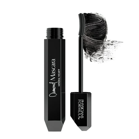 Physicians Formula Mineral Wear Diamond Mascara Black Diamond 2.12 Fl Oz, Dermatologist Tested, Opthahlamologist Approved, Sensitive Eyes
