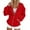 Y103-Red, variant on PRfgtbd Women's Full Zip Hoodies Fashion Solid Color Casual Hoodie Long Sleeve Hooded Sweatshirts Pockets Jacket Coat for Women