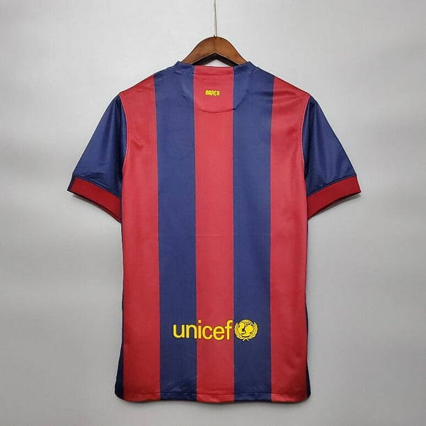 Camiseta De Futbol retro 14 15 barcelona messi neymar jr home final Hombre s xxl Walmart en linea