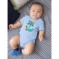 thumbnail image 2 of Skater Raccoon Bodysuit Infant -Image by Shutterstock,  12 Months, 2 of 4