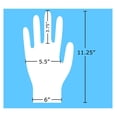 thumbnail image 6 of YfulYde Gloves, Embossed, Premium Cast Polyethylene (CPE), Powder , Extra Large, Clear, F10000183 (Case of 1,000, 10 Boxes of 100), 6 of 9