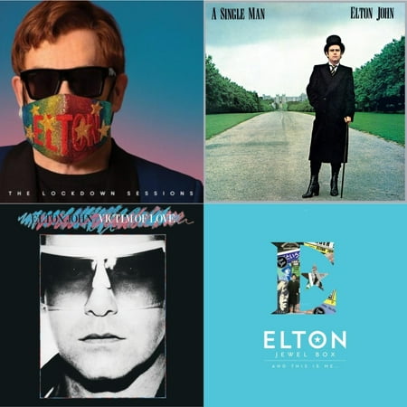 Lockdown Sessions (Blue Vinyl/2LP) (X) & Single Man & Victim Of Love & Jewel Box (2LP - And This Is Me)