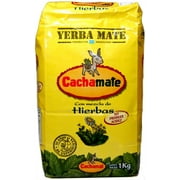 Yerba Mate Cachamate Mezcla De Hierbas (No Acidez)2.2lb/1 Kilo