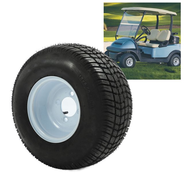Neumáticos para Carrito ANGGREK 18x8.50-8 Conjunto de Rueda Duradero