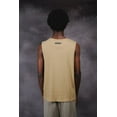 thumbnail image 4 of Brooklyn Cloth Originals Men's Ribbed Tank Top, Relaxed Fit, U Neck, Dropped Armholes, Olive Gray, XL, 4 of 5