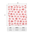 thumbnail image 6 of Balery Pink Hearts1 Mailbox Cover - Standard Size-21x18 in, 6 of 9