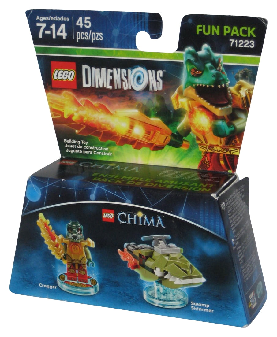 Arctic Nægte eskortere LEGO Dimensions Chima Cragger (2015) Toy Fun Pack 71223 - (A) - Walmart.com