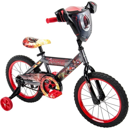 avengers bike with training wheels