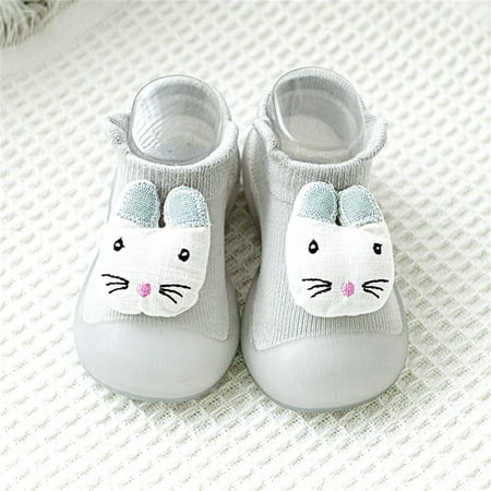 

Cathalem Shoes Baby Girls 24 Months Toddler Kids Baby Boys Girls Shoes Cute Cartoon Animals Toddlers Boys Shoes Grey 12 Months