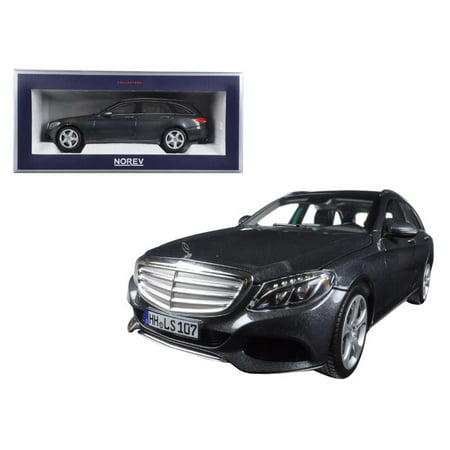 2014 Mercedes C Class T-Wagon Grey Metallic 1/18 Diecast Model Car by