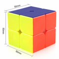 thumbnail image 3 of Cyclone Boys 2x2 Speed Cube Stickerless 2 By 2 Magic Cube Puzzles Juguetes Afortunado Sencillez, 3 of 3