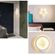 thumbnail image 4 of Lámpara de pared Aplique de pared LED para interiores Decoración del hogar Aplique de pared para dormitorio/mesita de noche/estudio/sala de estar/pasillo de pared, 20,5 x 9 cm, 8 W, luz blanca, 4 of 5
