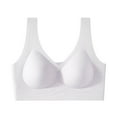 thumbnail image 4 of Soutien-gorge pour Usage Quotidien, Soutien-Gorge Confortable Sans Armatures avec Maintien Doux Sans Coutures, Fermeture avant à Quatre et Trois Crochets, Convient à la Maison et aux Loisirs, Toutes Saisons, 4 of 4